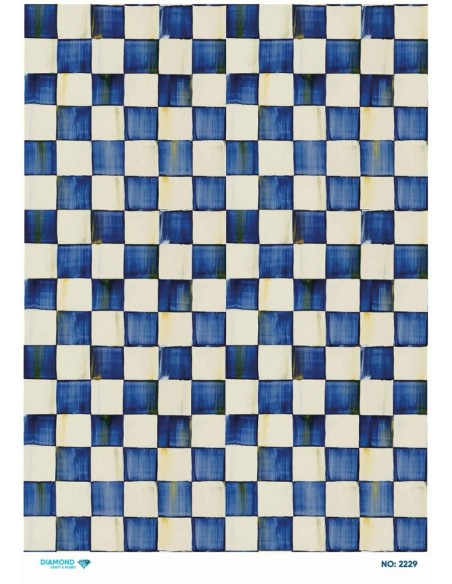 2229 Diamond Pirinç Dekopaj Kağıdı 30x42cm