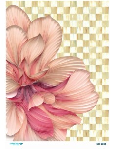 2233 Diamond Pirinç Dekopaj Kağıdı 30x42cm