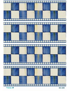 2238 Diamond Pirinç Dekopaj Kağıdı 30x42cm