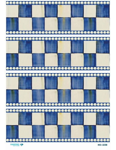2238 Diamond Pirinç Dekopaj Kağıdı 30x42cm