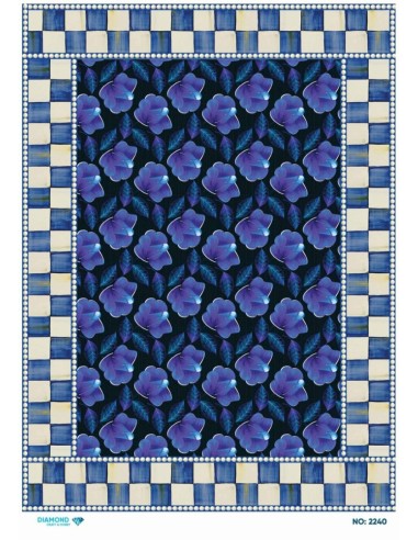 2240 Diamond Pirinç Dekopaj Kağıdı 30x42cm