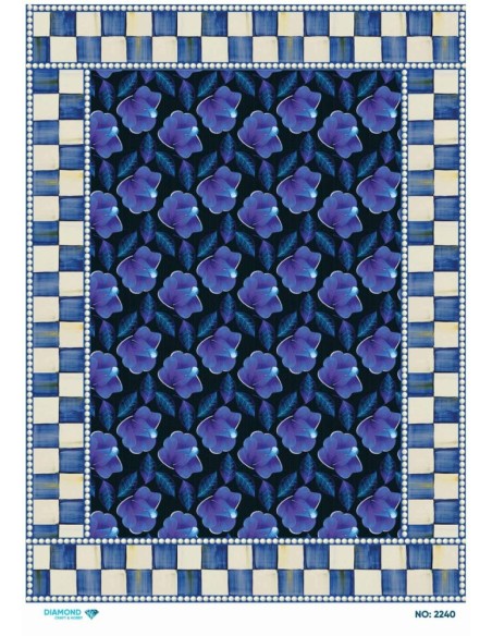 2240 Diamond Pirinç Dekopaj Kağıdı 30x42cm