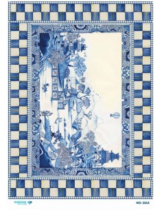 2243 Diamond Pirinç Dekopaj Kağıdı 30x42cm