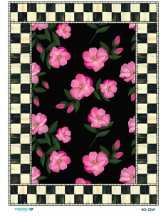 2249 Diamond Pirinç Dekopaj Kağıdı 30x42cm