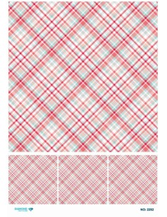 2252 Diamond Pirinç Dekopaj Kağıdı 30x42cm