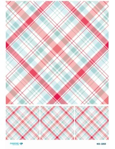 2253 Diamond Pirinç Dekopaj Kağıdı 30x42cm