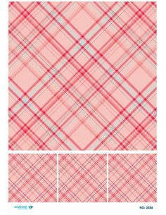2256 Diamond Pirinç Dekopaj Kağıdı 30x42cm