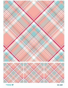 2259 Diamond Pirinç Dekopaj Kağıdı 30x42cm