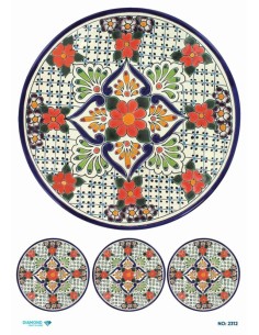 2312 Diamond Pirinç Dekopaj Kağıdı 30x42cm