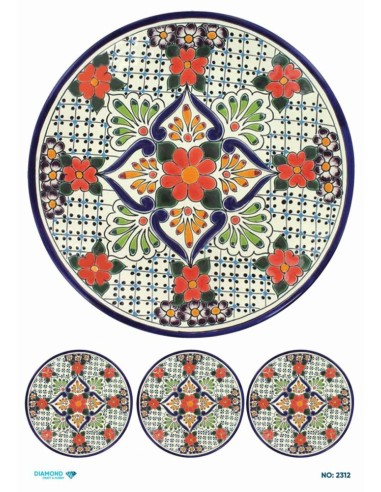 2312 Diamond Pirinç Dekopaj Kağıdı 30x42cm