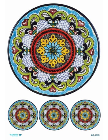 2313 Diamond Pirinç Dekopaj Kağıdı 30x42cm