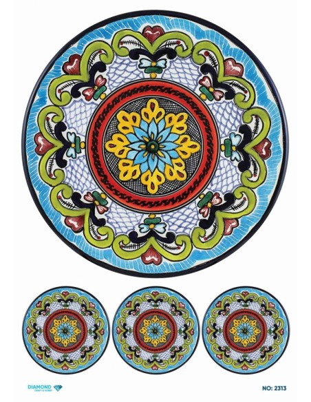 2313 Diamond Pirinç Dekopaj Kağıdı 30x42cm