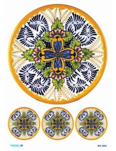 2314 Diamond Pirinç Dekopaj Kağıdı 30x42cm