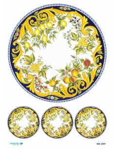 2317 Diamond Pirinç Dekopaj Kağıdı 30x42cm
