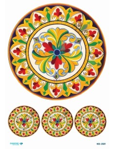 2321 Diamond Pirinç Dekopaj Kağıdı 30x42cm