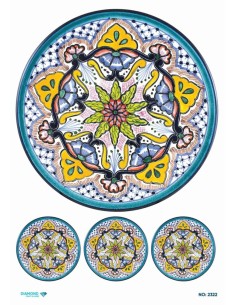 2322 Diamond Pirinç Dekopaj Kağıdı 30x42cm