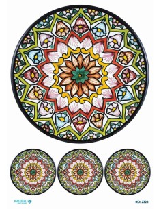 2326 Diamond Pirinç Dekopaj Kağıdı 30x42cm