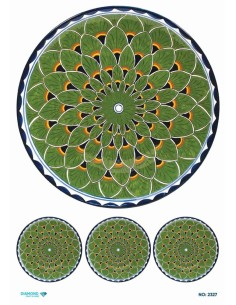 2327 Diamond Pirinç Dekopaj Kağıdı 30x42cm