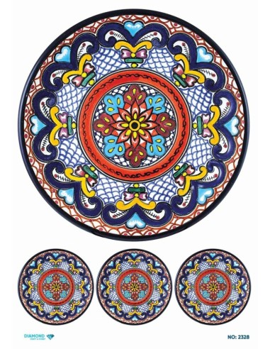 2328 Diamond Pirinç Dekopaj Kağıdı 30x42cm