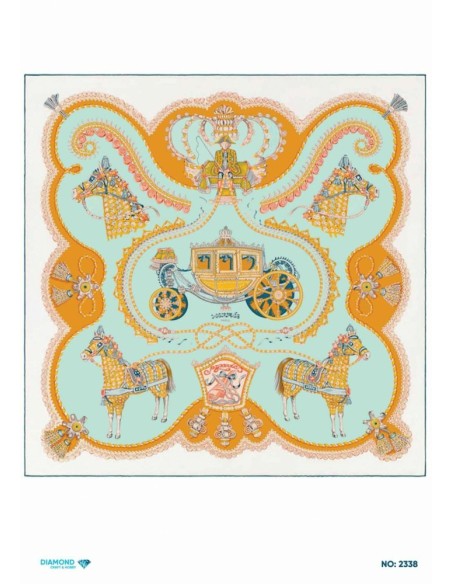 2338 Diamond Pirinç Dekopaj Kağıdı 30x42cm
