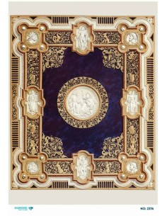 2376 Diamond Pirinç Dekopaj Kağıdı 30x42cm