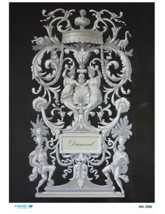 2382 Diamond Pirinç Dekopaj Kağıdı 30x42cm