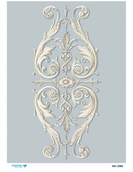 2385 Diamond Pirinç Dekopaj Kağıdı 30x42cm