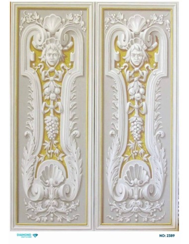 2389 Diamond Pirinç Dekopaj Kağıdı 30x42cm