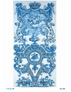 2391 Diamond Pirinç Dekopaj Kağıdı 30x42cm