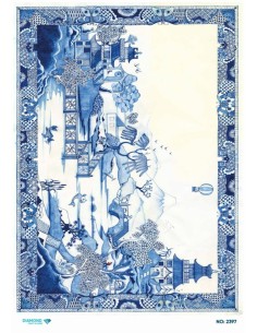 2397 Diamond Pirinç Dekopaj Kağıdı 30x42cm