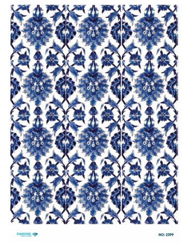 2399 Diamond Pirinç Dekopaj Kağıdı 30x42cm