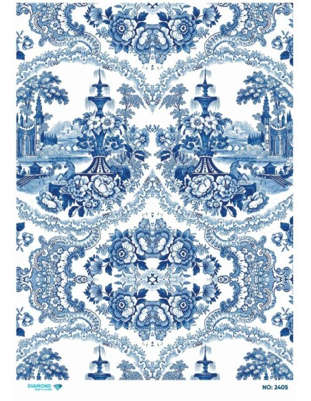 2405 Diamond Pirinç Dekopaj Kağıdı 30x42cm