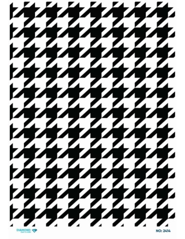 2414 Diamond Pirinç Dekopaj Kağıdı 30x42cm