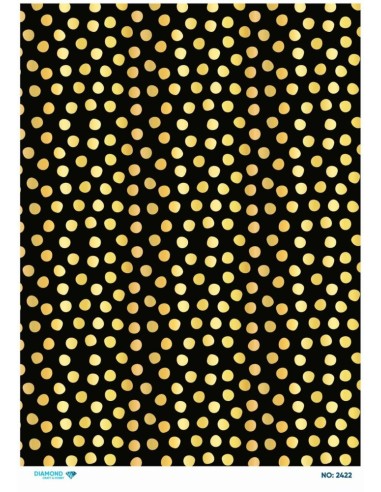 2422 Diamond Pirinç Dekopaj Kağıdı 30x42cm
