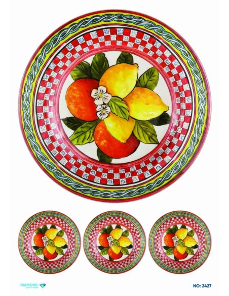 2427 Diamond Pirinç Dekopaj Kağıdı 30x42cm