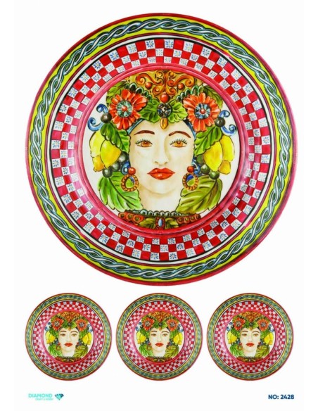2428 Diamond Pirinç Dekopaj Kağıdı 30x42cm