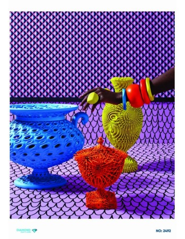 2492 Diamond Pirinç Dekopaj Kağıdı 30x42cm