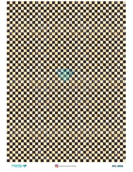 2506 Diamond Pirinç Dekopaj Kağıdı 30x42cm