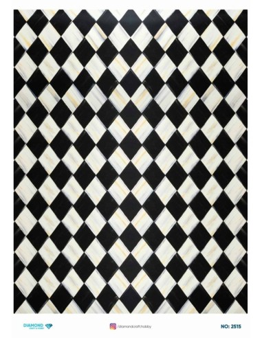 2515 Diamond Pirinç Dekopaj Kağıdı 30x42cm