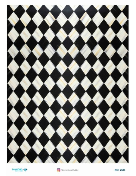 2515 Diamond Pirinç Dekopaj Kağıdı 30x42cm