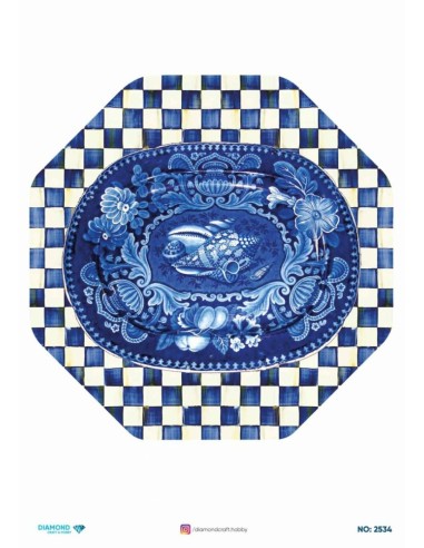 2534 Diamond Pirinç Dekopaj Kağıdı 30x42cm