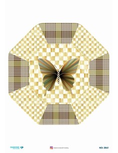2541 Diamond Pirinç Dekopaj Kağıdı 30x42cm