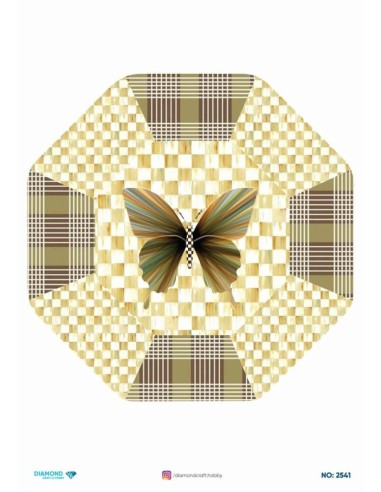 2541 Diamond Pirinç Dekopaj Kağıdı 30x42cm