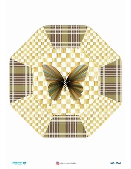 2541 Diamond Pirinç Dekopaj Kağıdı 30x42cm