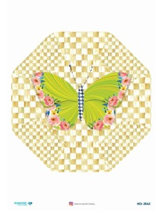 2542 Diamond Pirinç Dekopaj Kağıdı 30x42cm