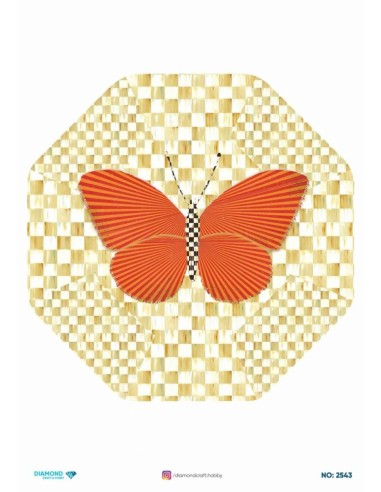 2543 Diamond Pirinç Dekopaj Kağıdı 30x42cm