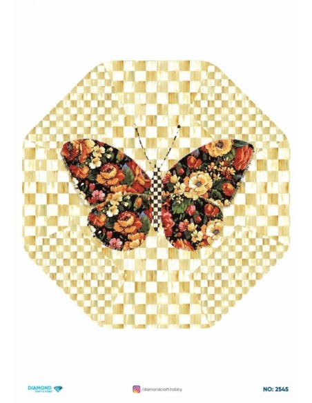 2545 Diamond Pirinç Dekopaj Kağıdı 30x42cm