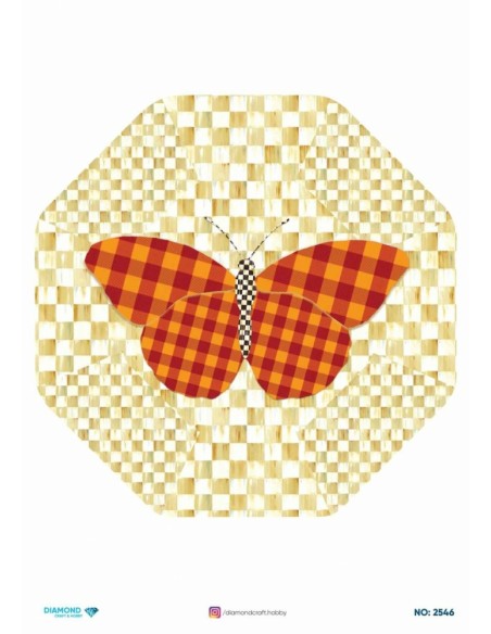 2546 Diamond Pirinç Dekopaj Kağıdı 30x42cm