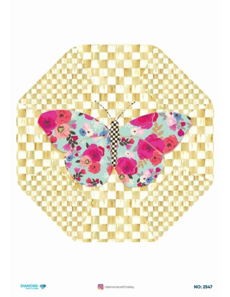 2547 Diamond Pirinç Dekopaj Kağıdı 30x42cm