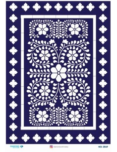 2549 Diamond Pirinç Dekopaj Kağıdı 30x42cm